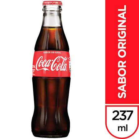 Coca vidrio 237cc