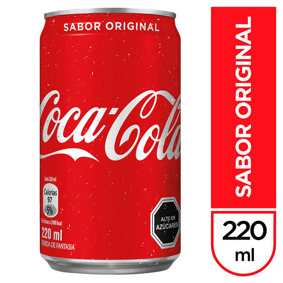 mini lata Coca