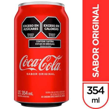 Coca lata 354cc